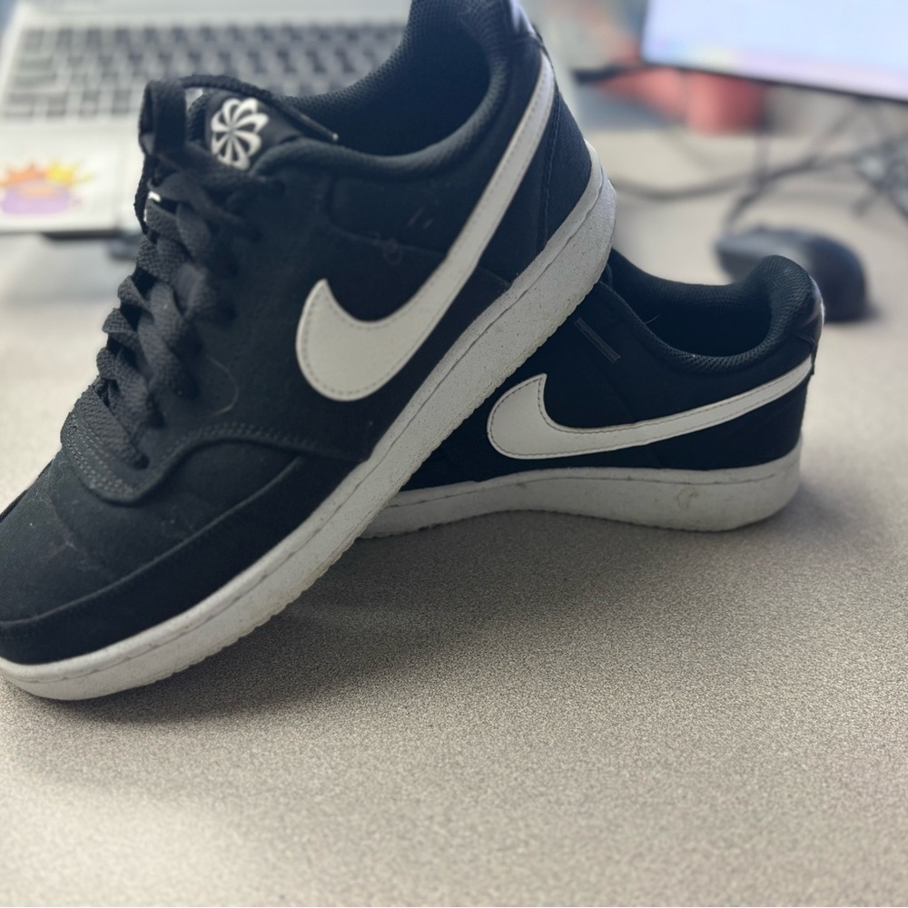 Nike Black and White Sneakers